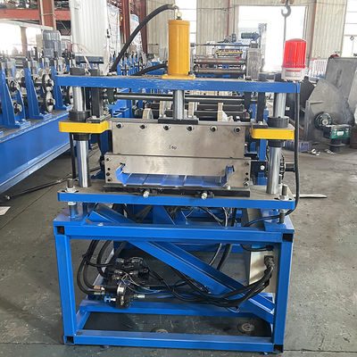 Kolorowa stalowa przenośna maszyna do formowania blach dachowych Kr18 z rąbkiem stojącym