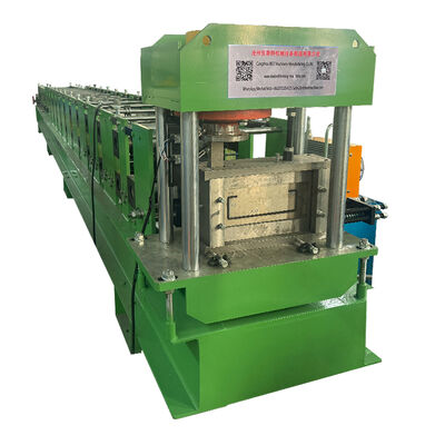 Automatyczna maszyna do formowania na zimno profili C z funkcją zatrzymania, do produkcji konstrukcji dachowych