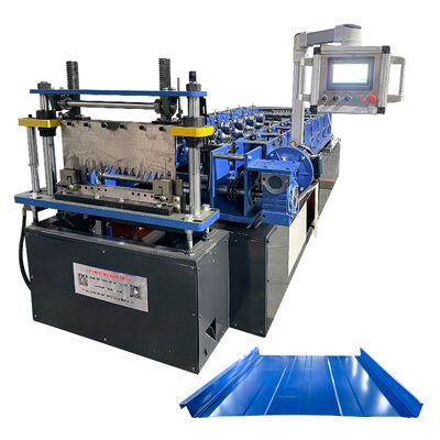 Przenośna maszyna do formowania rolek na rąbek stojący z profilem stalowym Auto Kr24