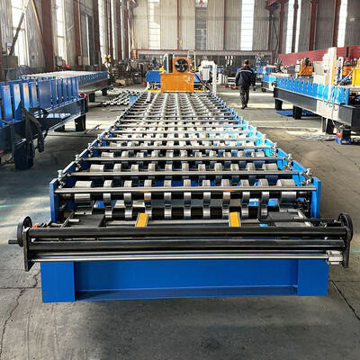 Materiały budowlane 0,35-0,6 mm Maszyna do formowania rolek przeszklonych dachówek Monaco