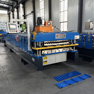 Jedna maszyna, dwa profile, nieograniczone możliwości! Dwuwarstwowa automatyczna maszyna do produkcji dachów konwersyjnych