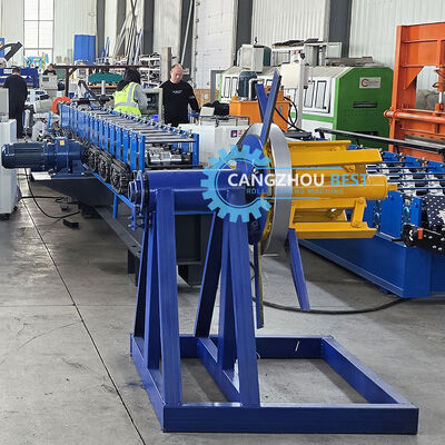 Maszyna do formowania rolek do produkcji kwadratowych rur ze stali profilowej 20x20mm z laserowym spawaniem