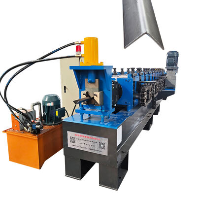 Automatica Czarna Stal 20x50 kąt Stalowy Making Roll Forming Machine