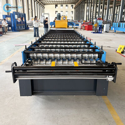 Manufacture Galvanized Steel Corruagted Roofing Sheet Roll Forming Machine 