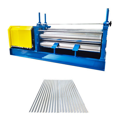 0.12-0.3mm Cienkie Materiał bębnowy walcowany dachowy arkusz Roll Forming Machine z systemem sterowania PLC i 45 # rolki stalowe