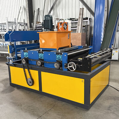 Galwanizowana stal Cienkie materiały 0,12 mm beczki walcowane dachowe arkusze Roll Forming Machine