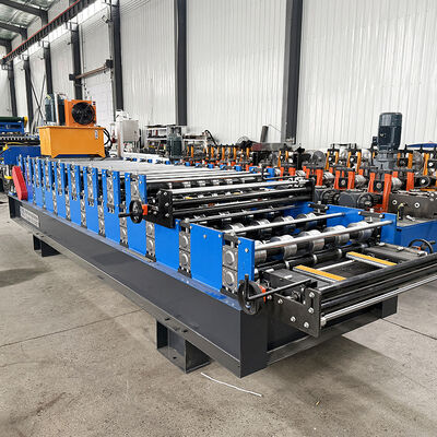 Double Layer Roof Tile Roll Forming Machine
