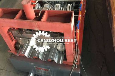 Szerokość cewki 1250 mm Metalowa stalowa galwanizowana maszyna do tworzenia arkuszy podłogowych