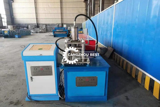 Hydrauliczne cięcie  PLC System 0,6 mm Maszyna do formowania drzwi żaluzjowych