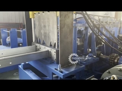 Cięcie hydrauliczne CZ Maszyna do formowania płatwi płatwi 80-300 10m / min