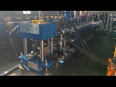 Maszyna do formowania rolki kanału stalowego ręcznie zmienia wielkość C Purlin 80-300mm Wielkość strony